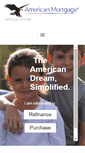 Mobile Screenshot of americanmortgagecorporation.com